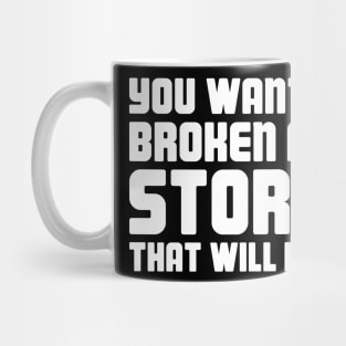 Story - Funny Broken Arm Get Well Soon Gift Mug